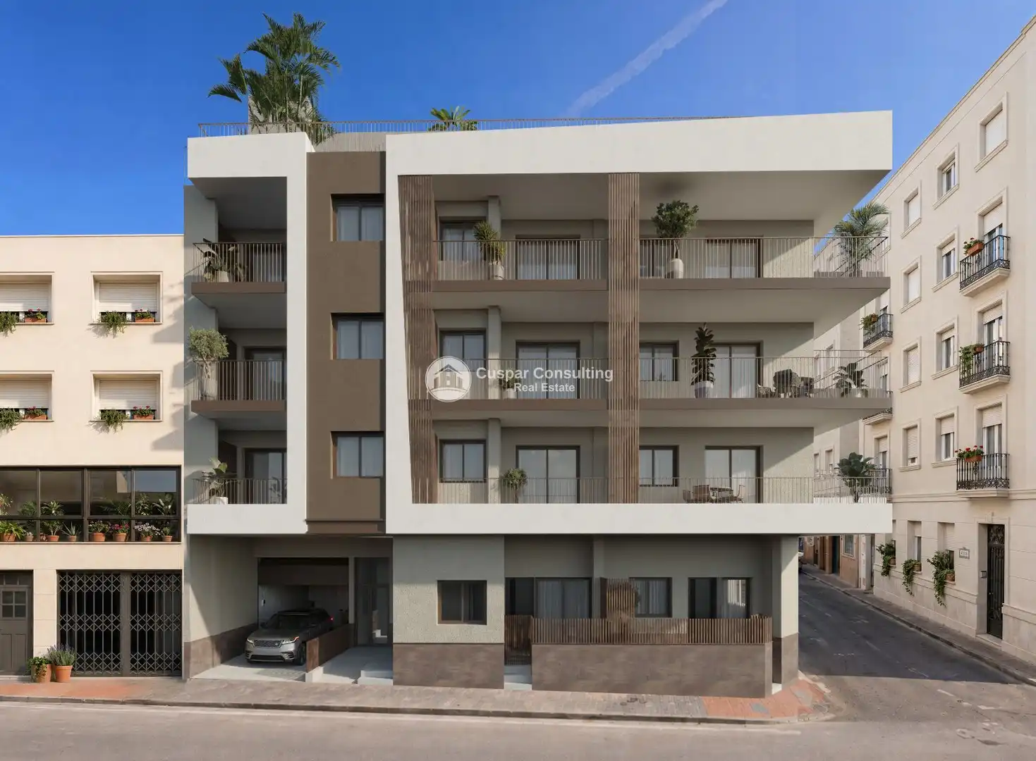 Exterior view of Attic for sale in Santa Pola  with Heating, Terrace and Swimming Pool