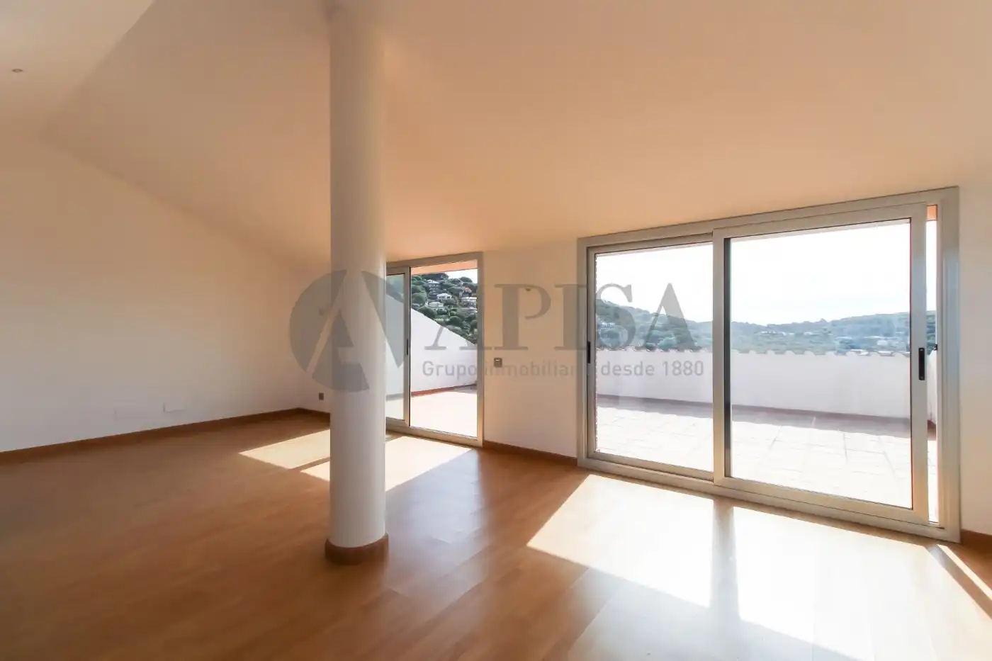 Sala de estar de Casa o chalet de alquiler en Cabrils con Calefacción y Parquet