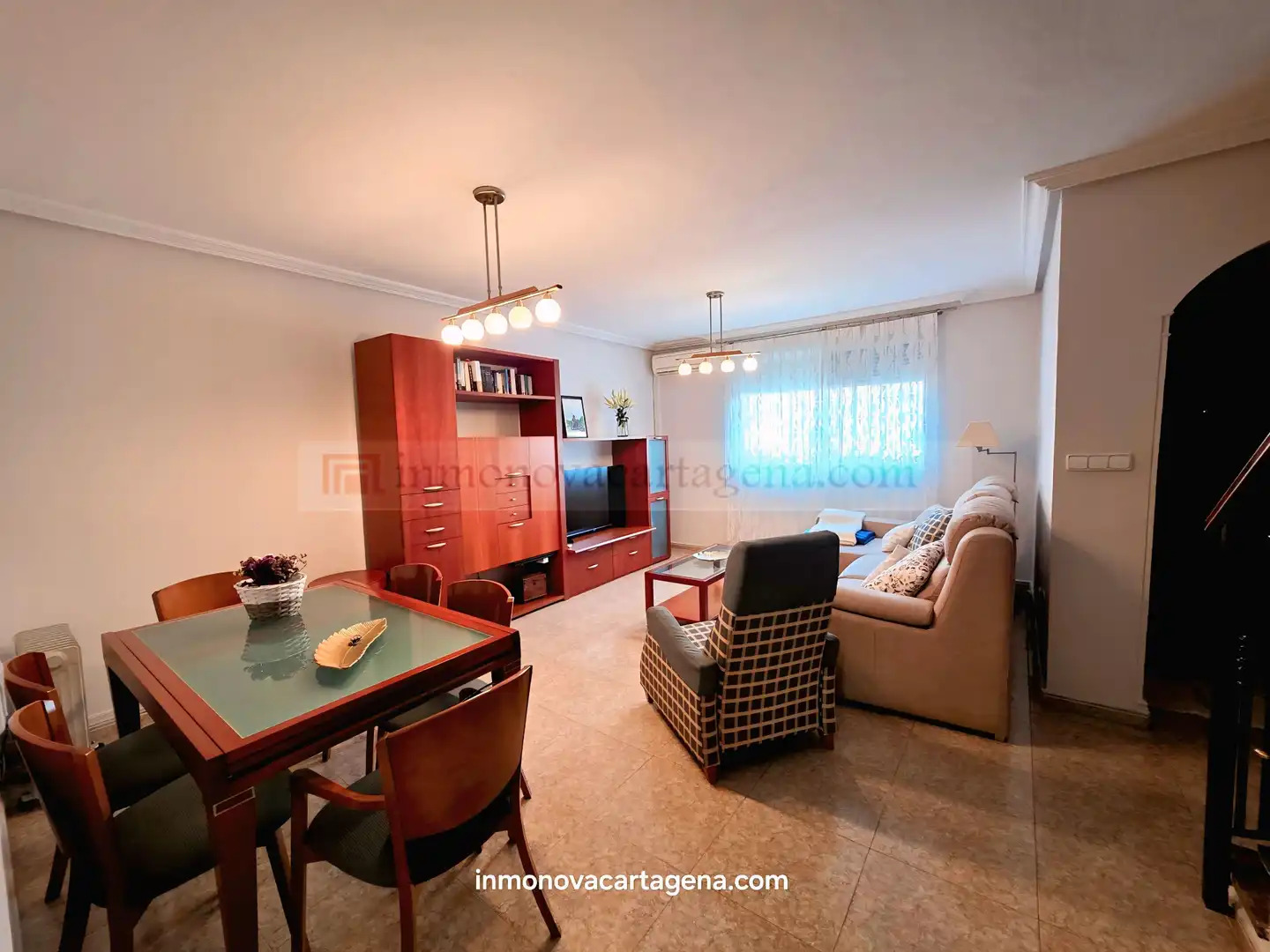 Vista exterior de Casa adosada en venta en Cartagena