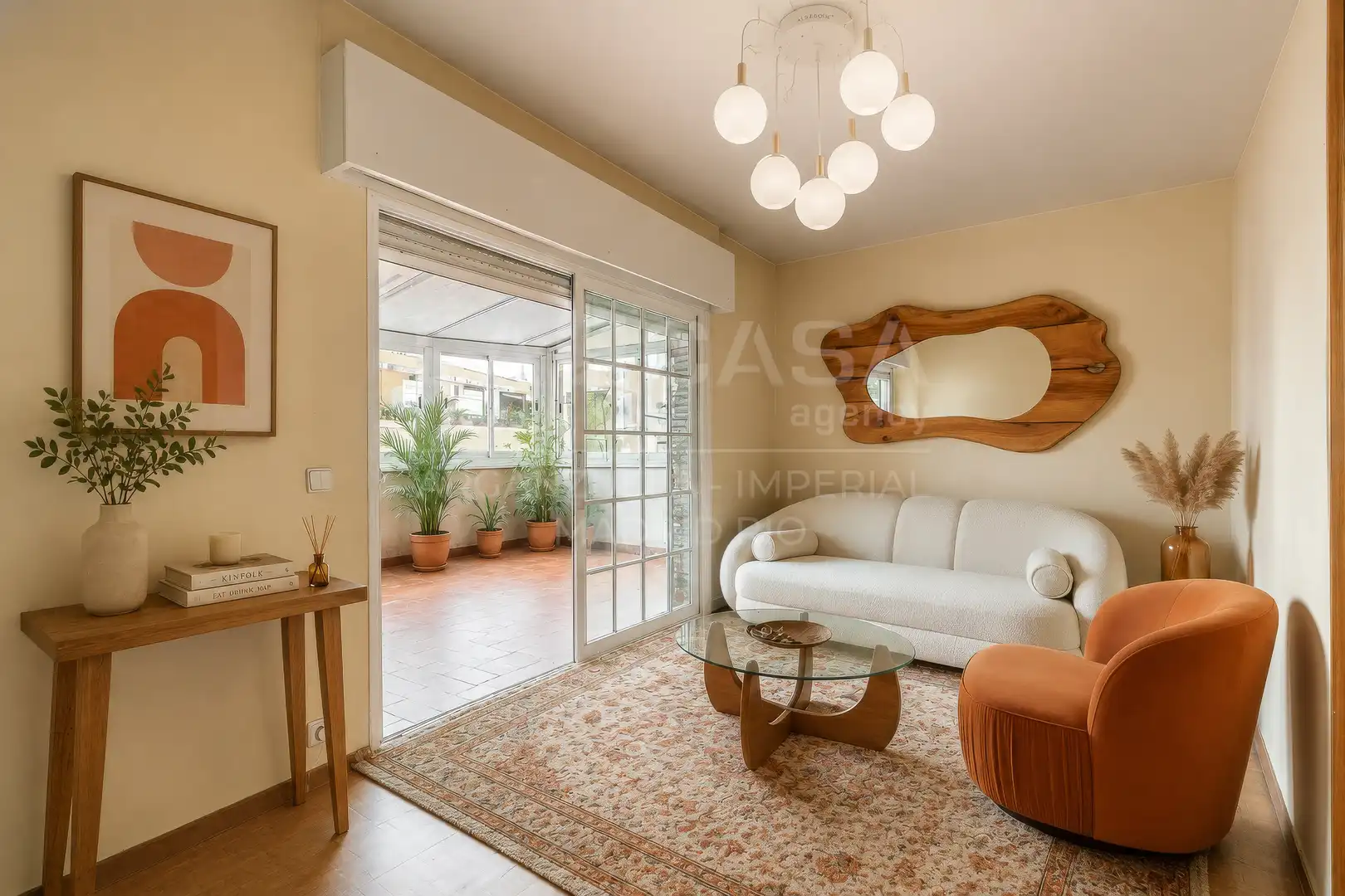 Sala de estar de Ático en venta en Madrid con Aire acondicionado, Calefacción y Terraza
