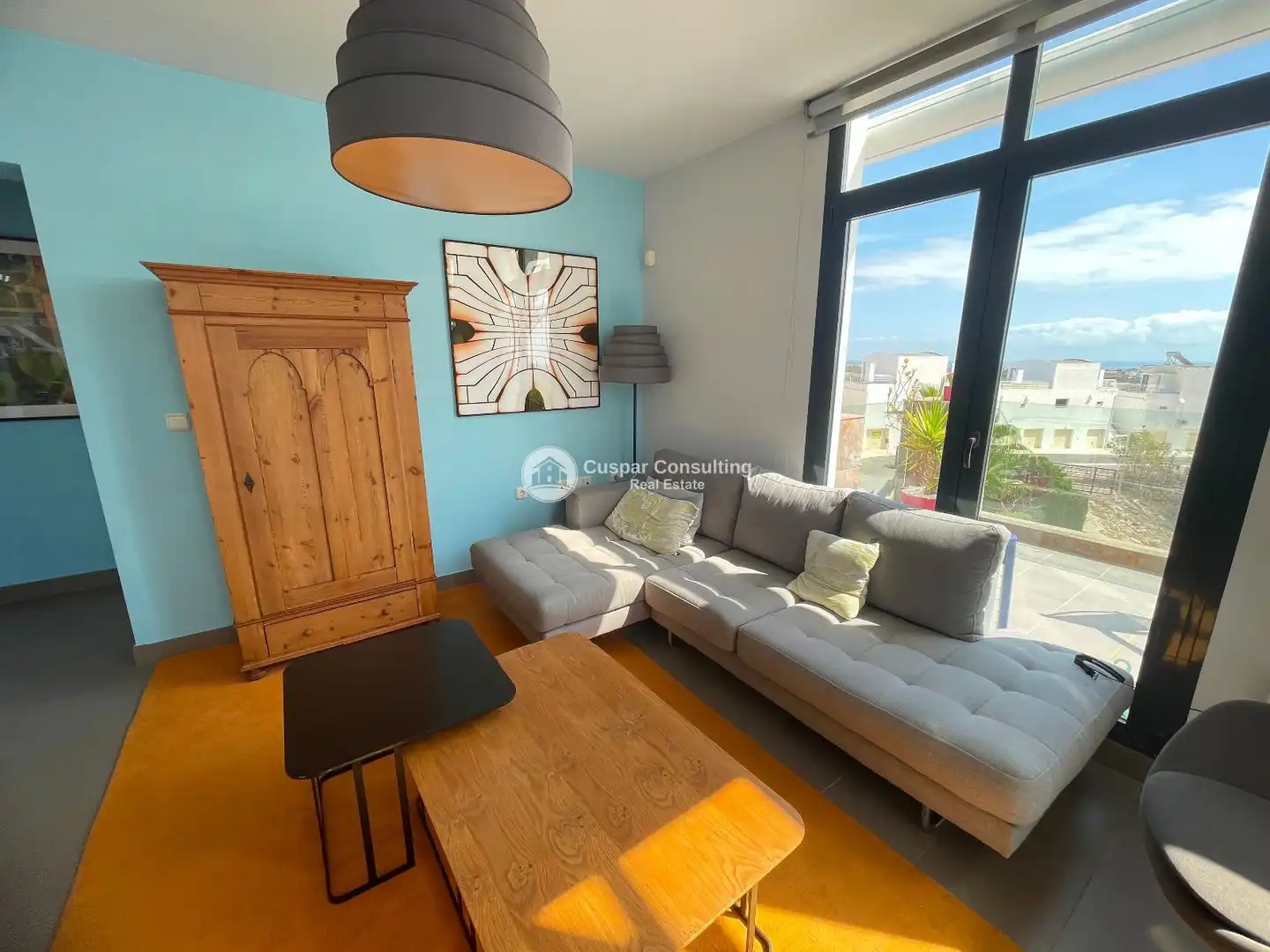 Sala d'estar de Àtic en venda en Orihuela amb Aire condicionat, Calefacció i Terrassa