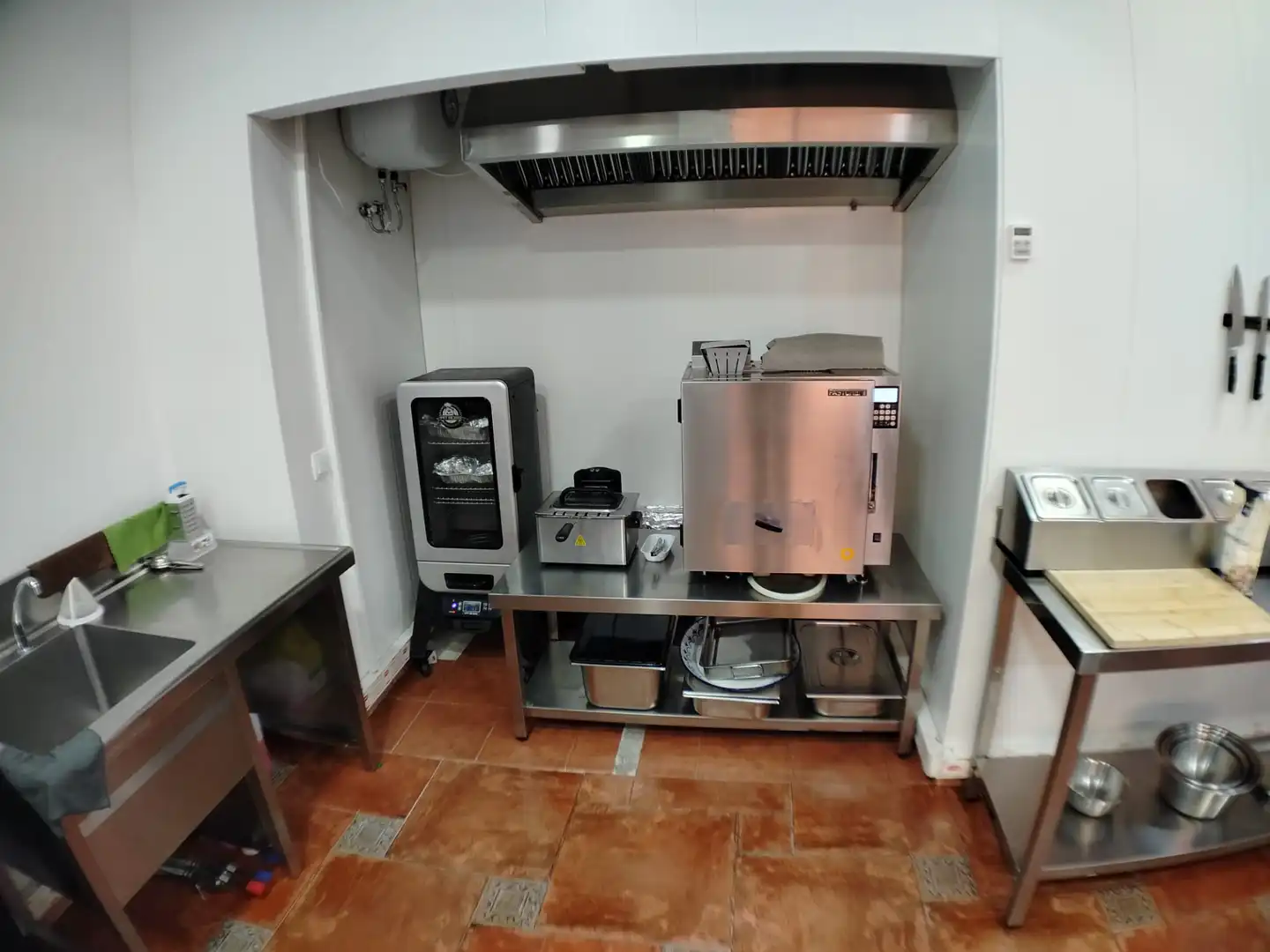 Cocina de Local en traspaso en Parla con Aire acondicionado, Calefacción y Amueblado