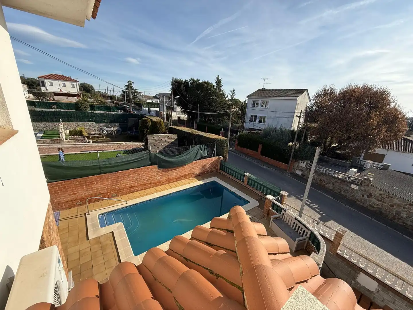 Schwimmbecken von Haus oder Chalet zum Verkauf in Caldes de Montbui mit Klimaanlage, Heizung und Privatgarten