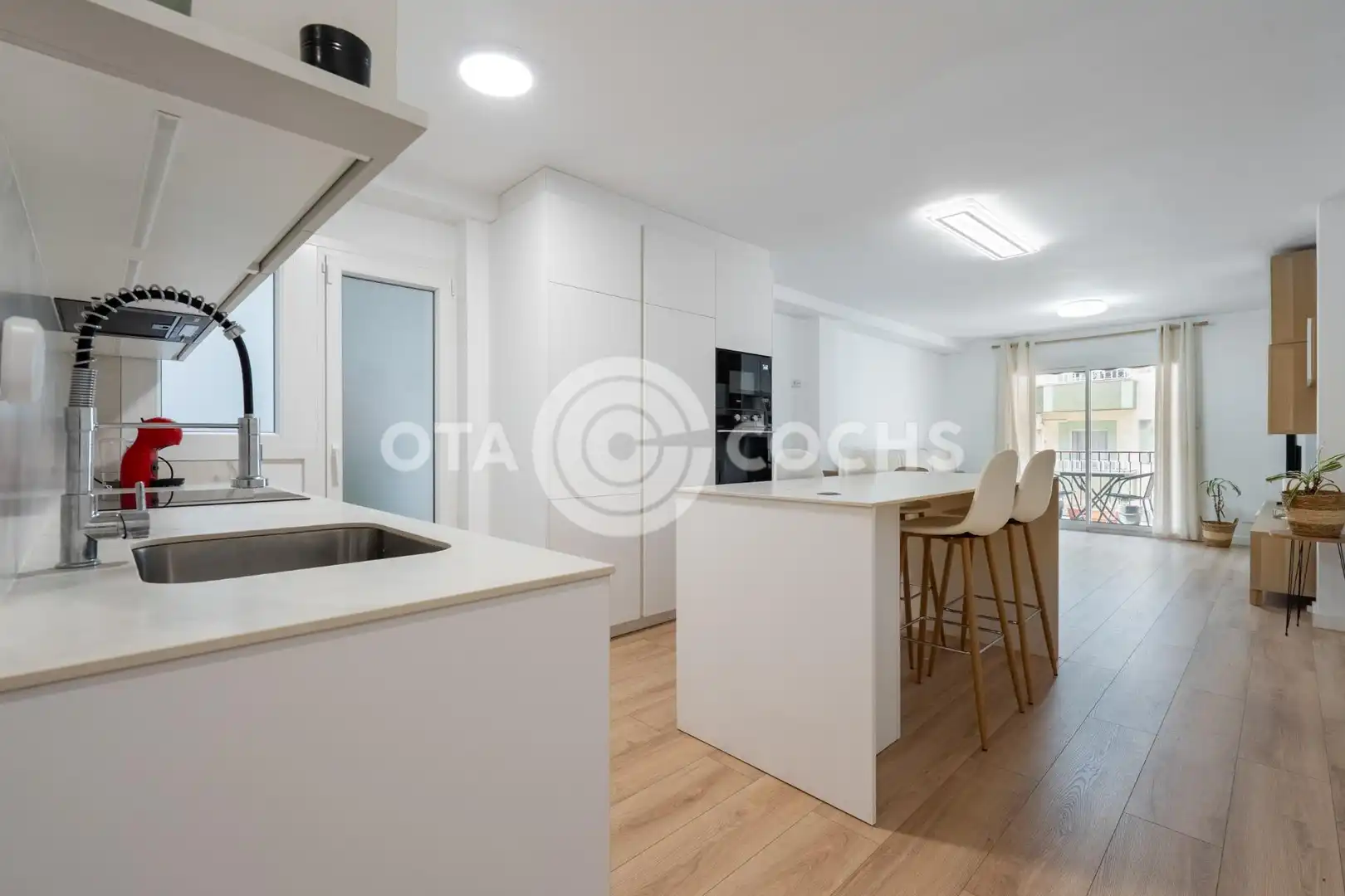 Kitchen of Flat for sale in Reus  with Air Conditioner, Heating and Parquet flooring