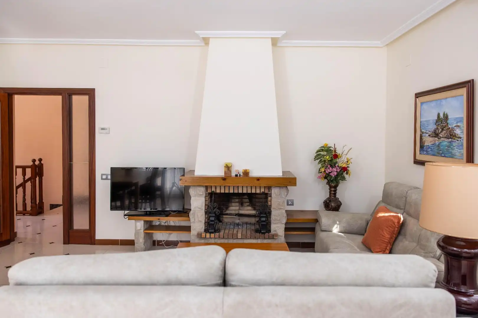 Living room of Houses for sale in Calafell  with Heating, Private garden and Terrace