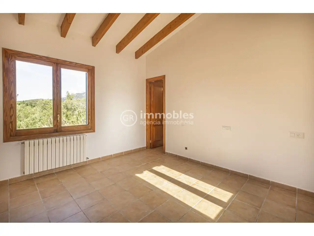 Sala de estar de Casa o chalet de alquiler en Alaró con Aire acondicionado, Calefacción y Jardín privado