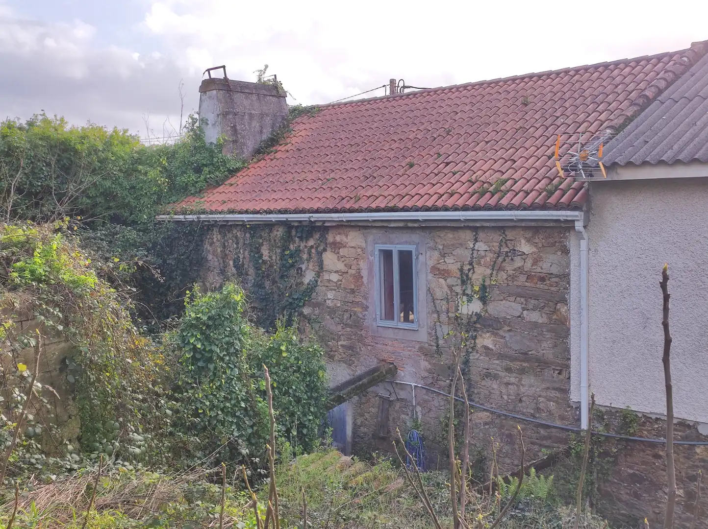 Vista exterior de Casa o xalet en venda en Arteixo amb Jardí privat