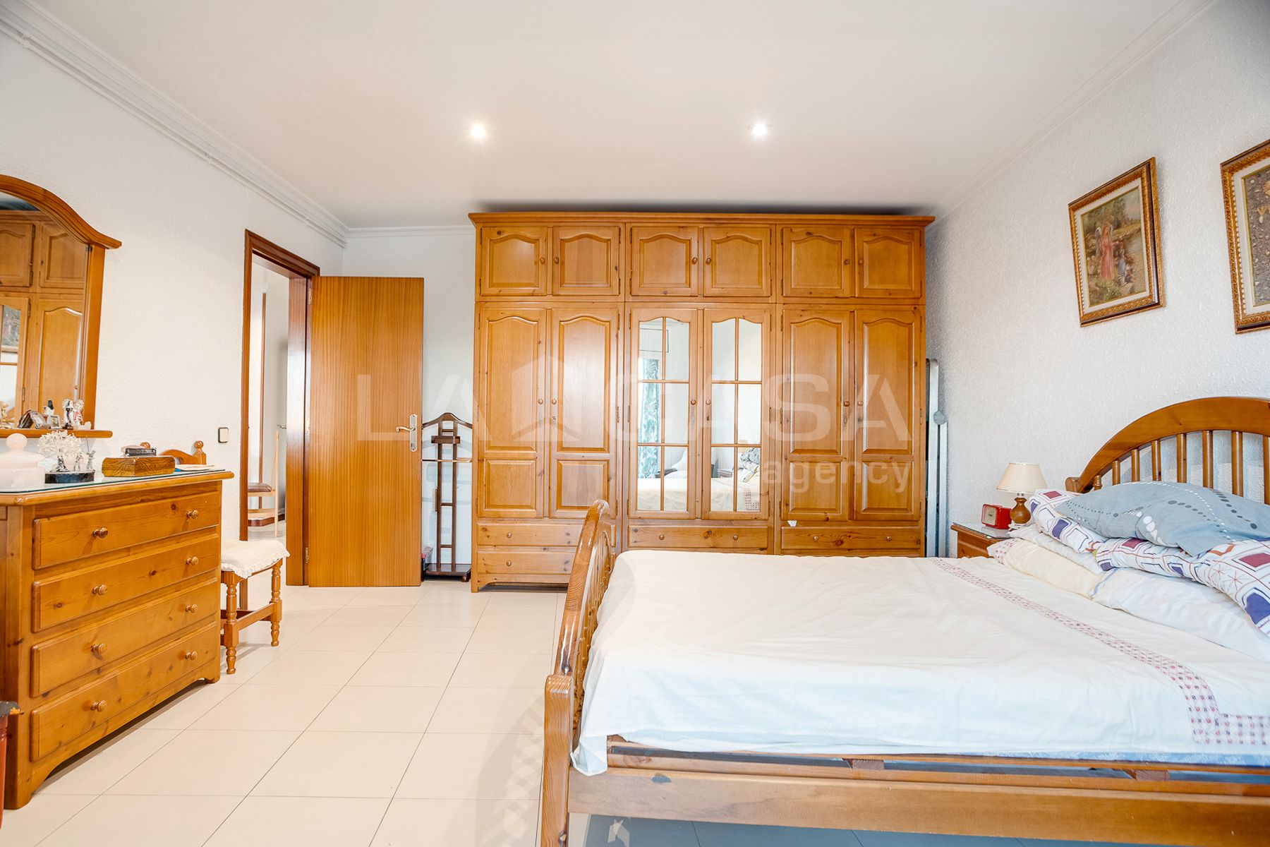 Bedroom of Flat for sale in Santa Coloma de Gramenet  with Heating and Balcony