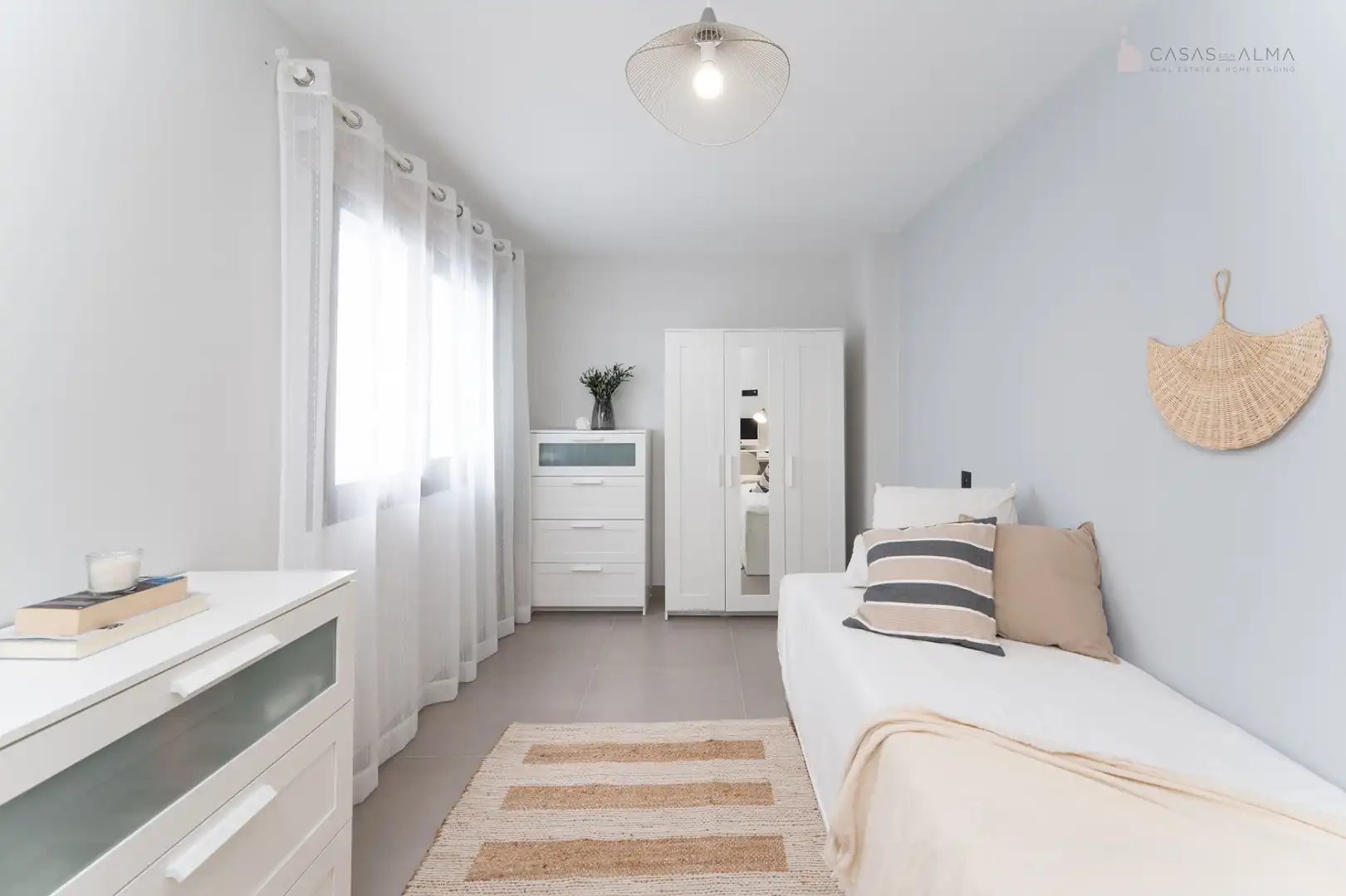 Schlafzimmer von Einfamilien-Reihenhaus zum Verkauf in Las Palmas de Gran Canaria mit Klimaanlage, Terrasse und Abstellraum