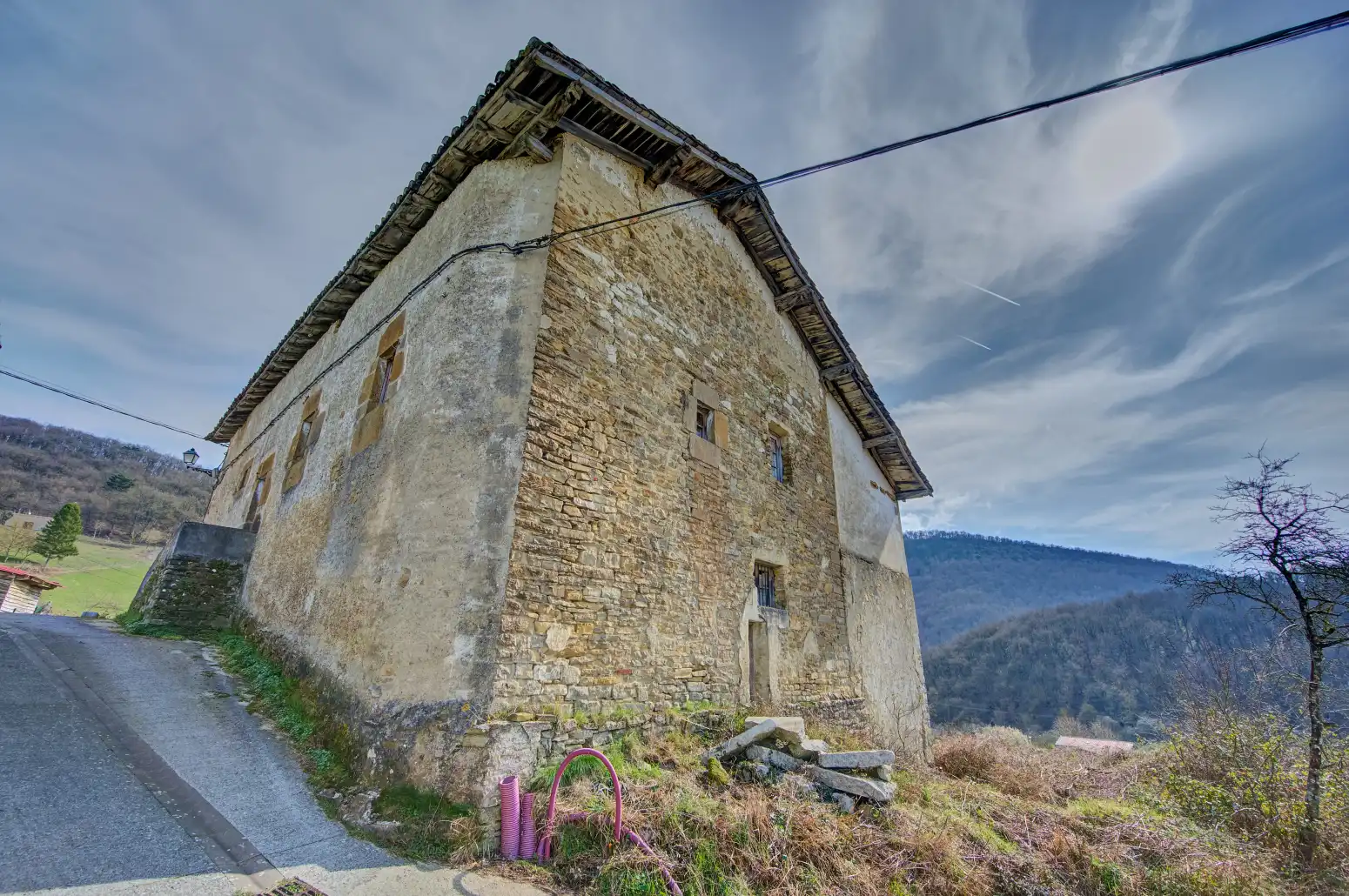 Vista exterior de Casa o chalet en venta en Atetz con Jardín privado