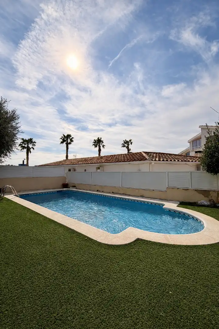 Swimming pool of Houses for sale in Calafell  with Air Conditioner, Heating and Private garden