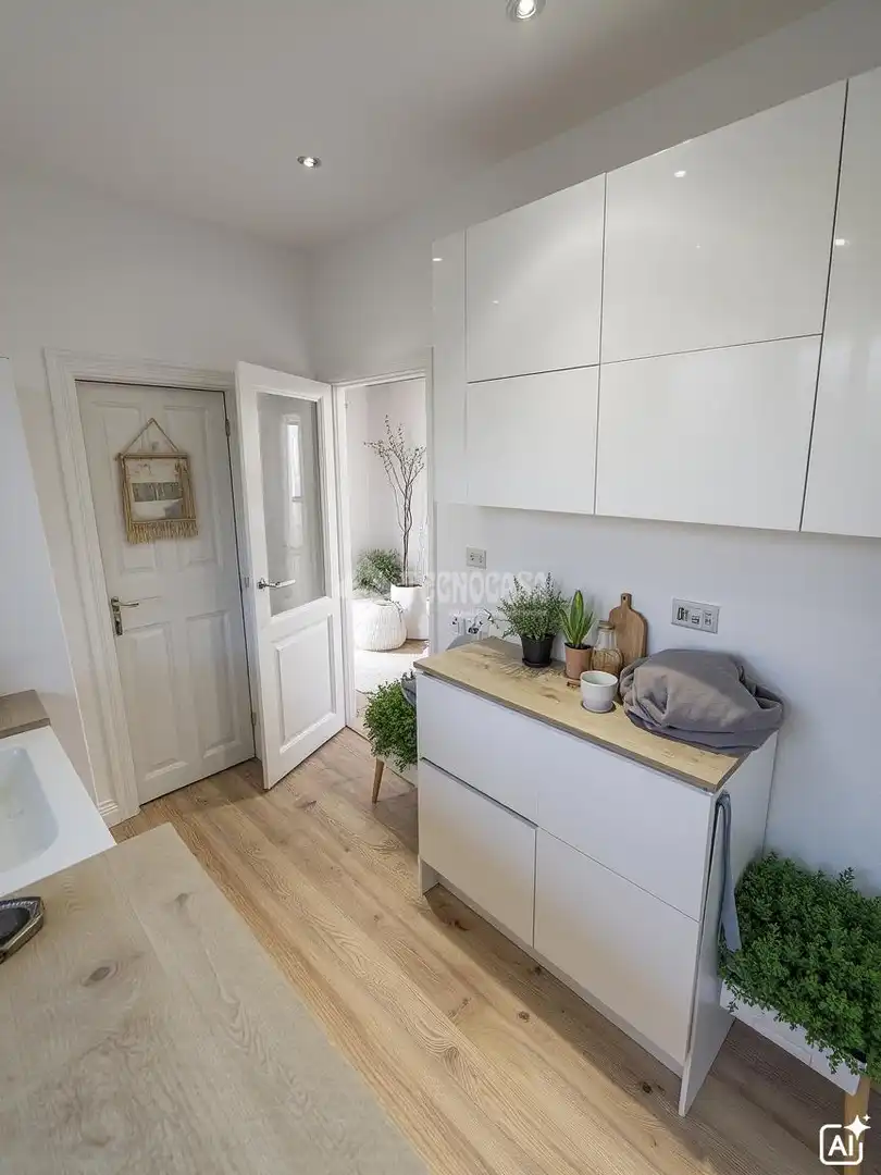 Kitchen of Flat for sale in Toledo  with Balcony