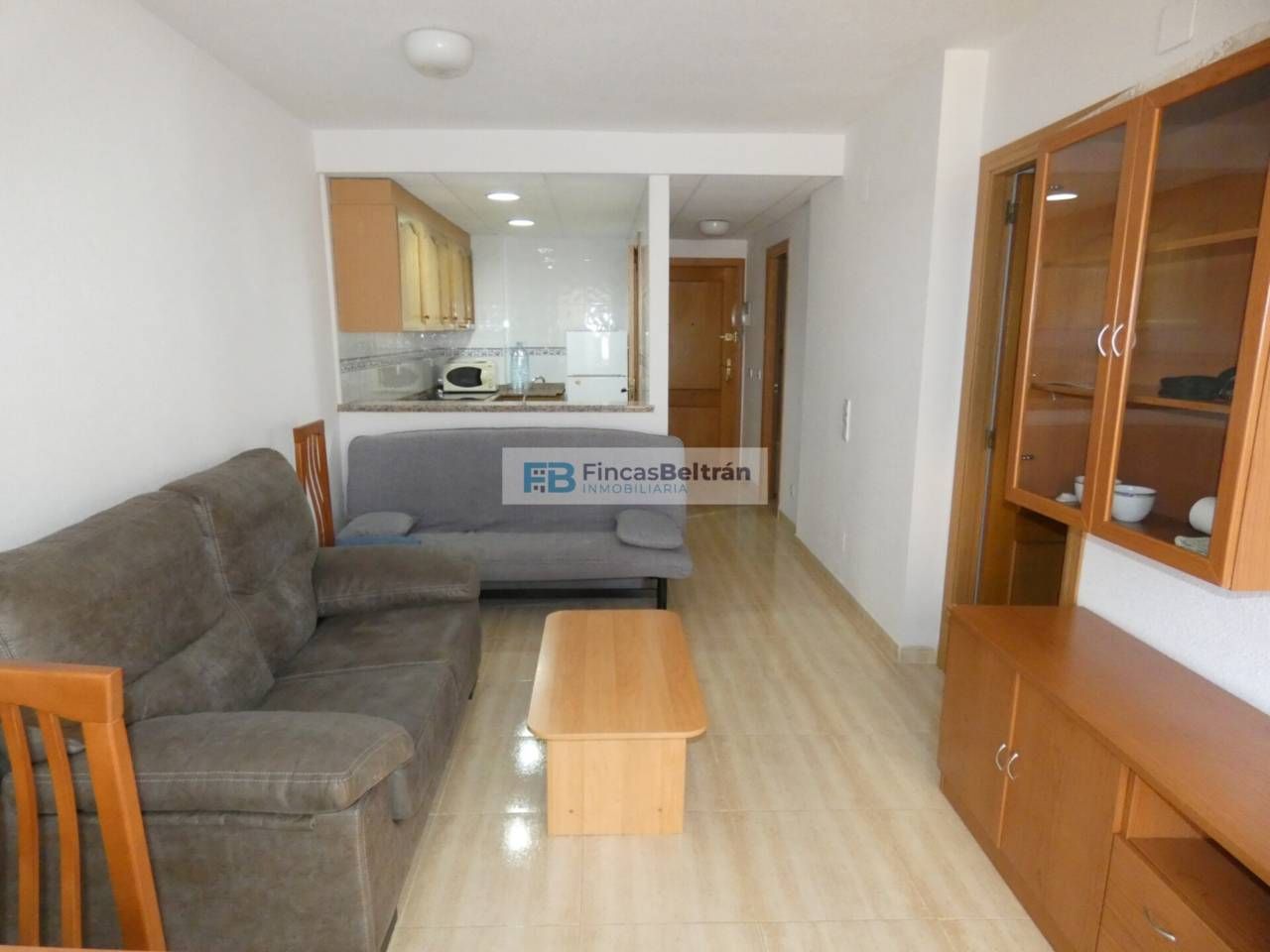 Living room of Apartment for sale in Benicarló  with Terrace and Furnished
