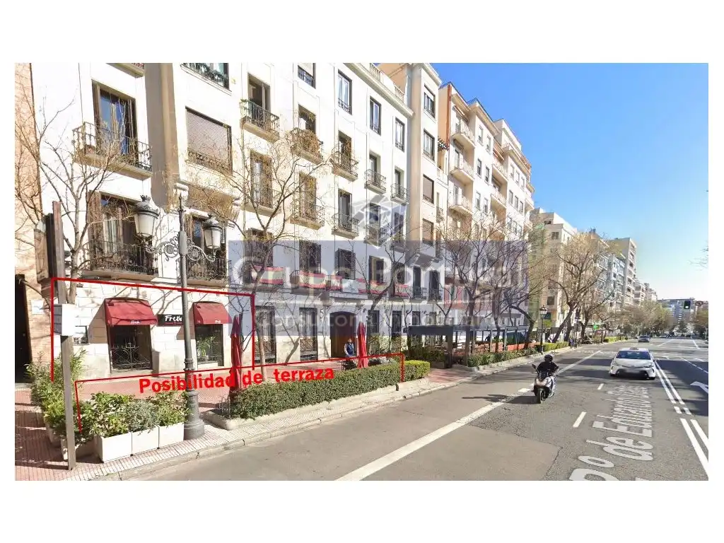 Außenansicht von Geschaftsraum zur Miete in Madrid