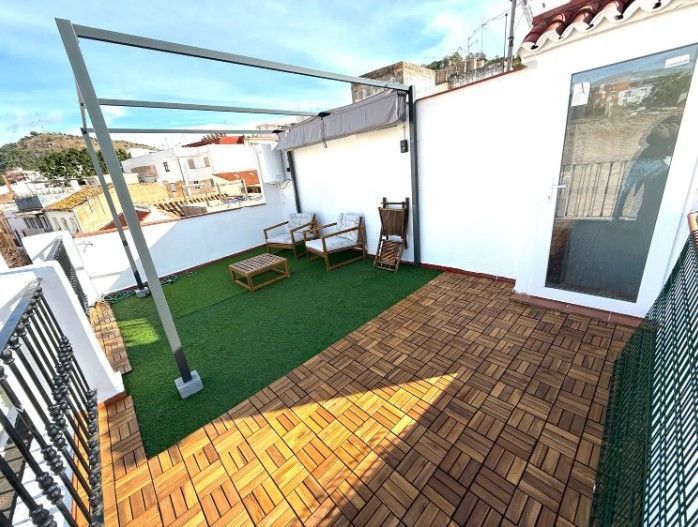 Terrace of Attic to rent in Málaga Capital  with Air Conditioner, Terrace and Furnished