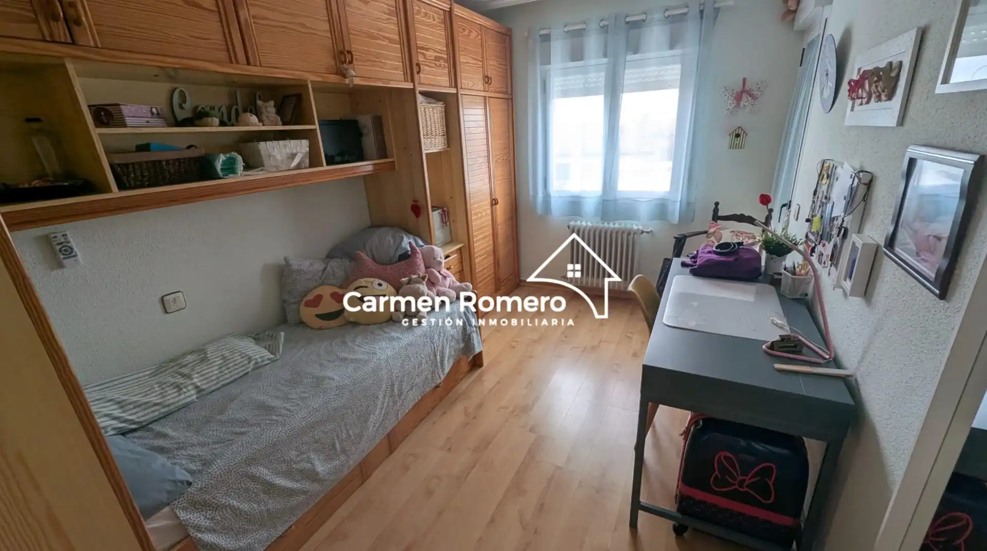 Habitación de Casa adosada en venta en Villoria con Calefacción, Jardín privado y Amueblado
