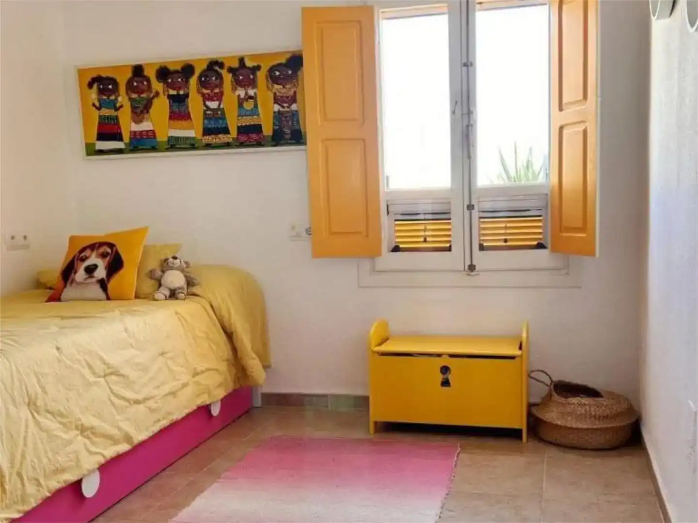 Schlafzimmer von Wohnung zur Miete in Mojácar mit Klimaanlage, Schwimmbad und Möbliert