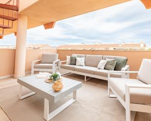 Terrace of Attic for sale in Canet d'En Berenguer  with Air Conditioner, Heating and Private garden