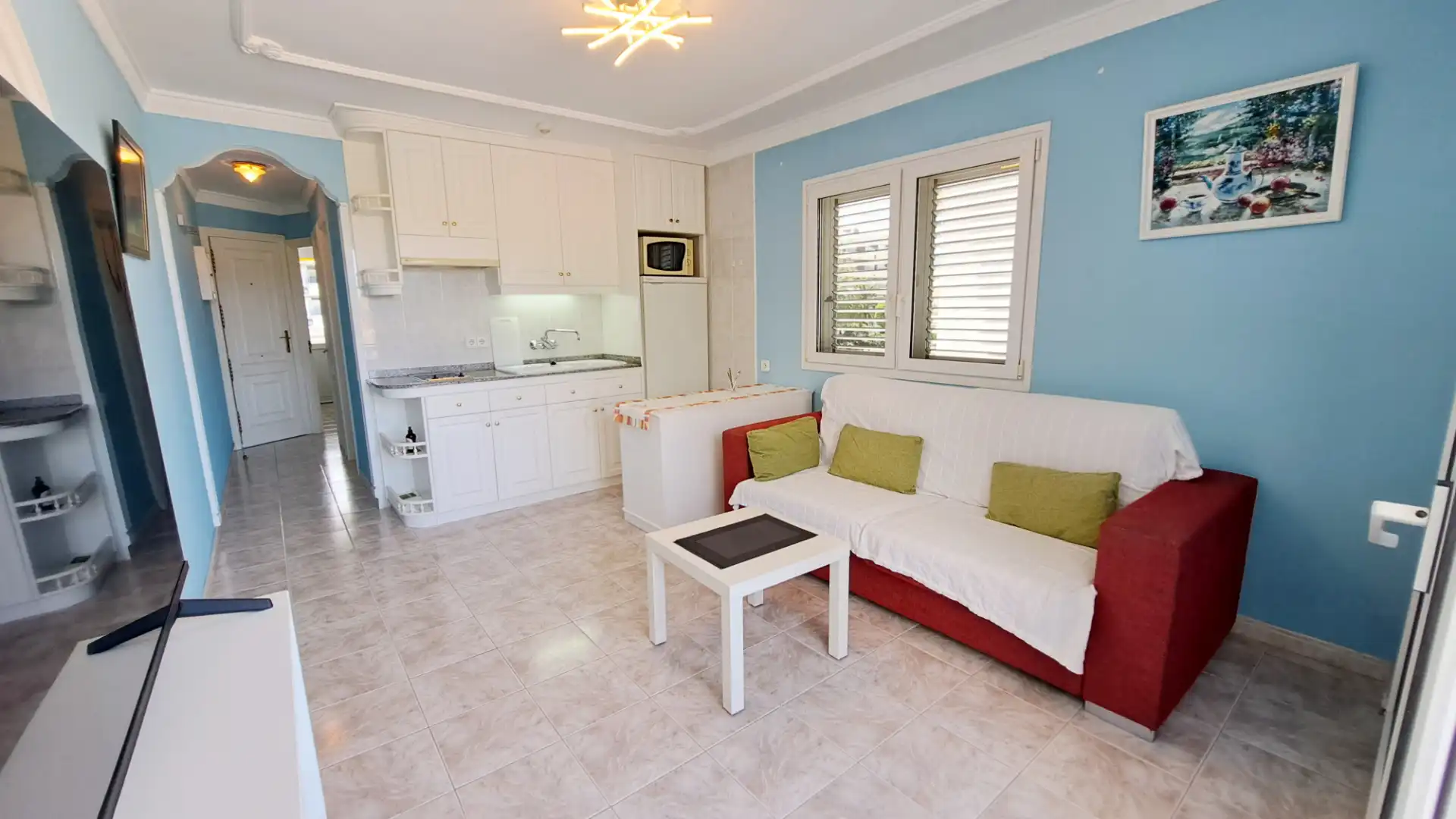Living room of Flat for sale in San Bartolomé de Tirajana  with Balcony and Community pool