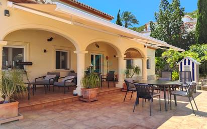 Exterior view of House or chalet for sale in Jávea / Xàbia  with Air Conditioner, Terrace and Swimming Pool