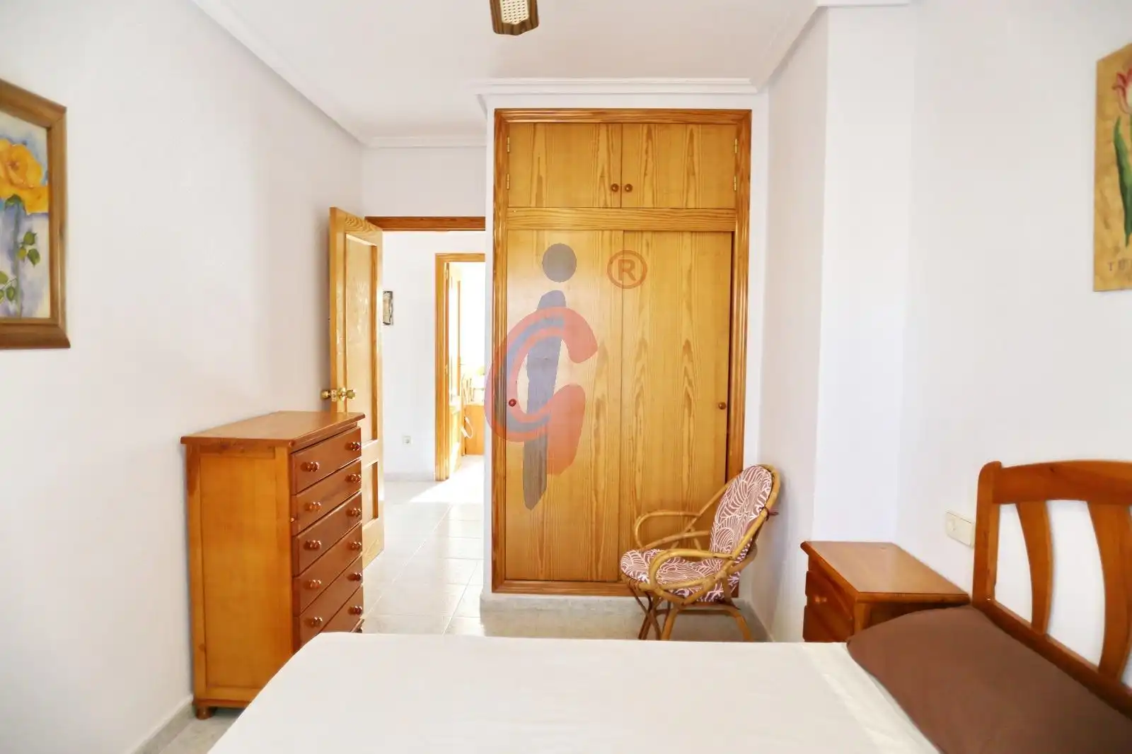 Bedroom of Apartments for sale in Guardamar del Segura  with Air Conditioner, Terrace and Furnished