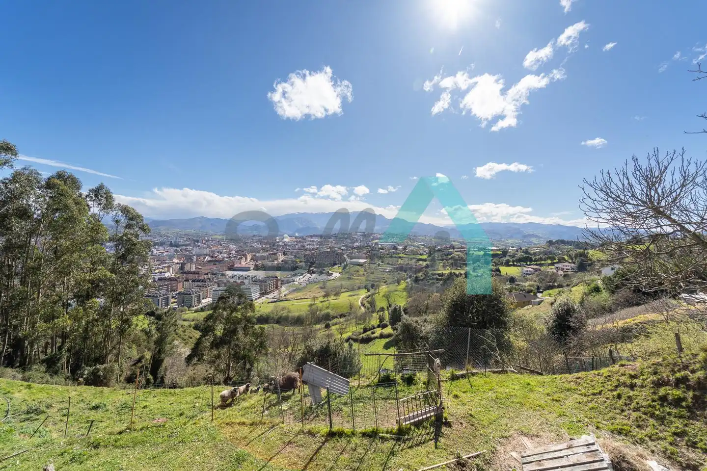 Vista exterior de Casa o xalet en venda en Oviedo  amb Jardí privat, Terrassa i Traster