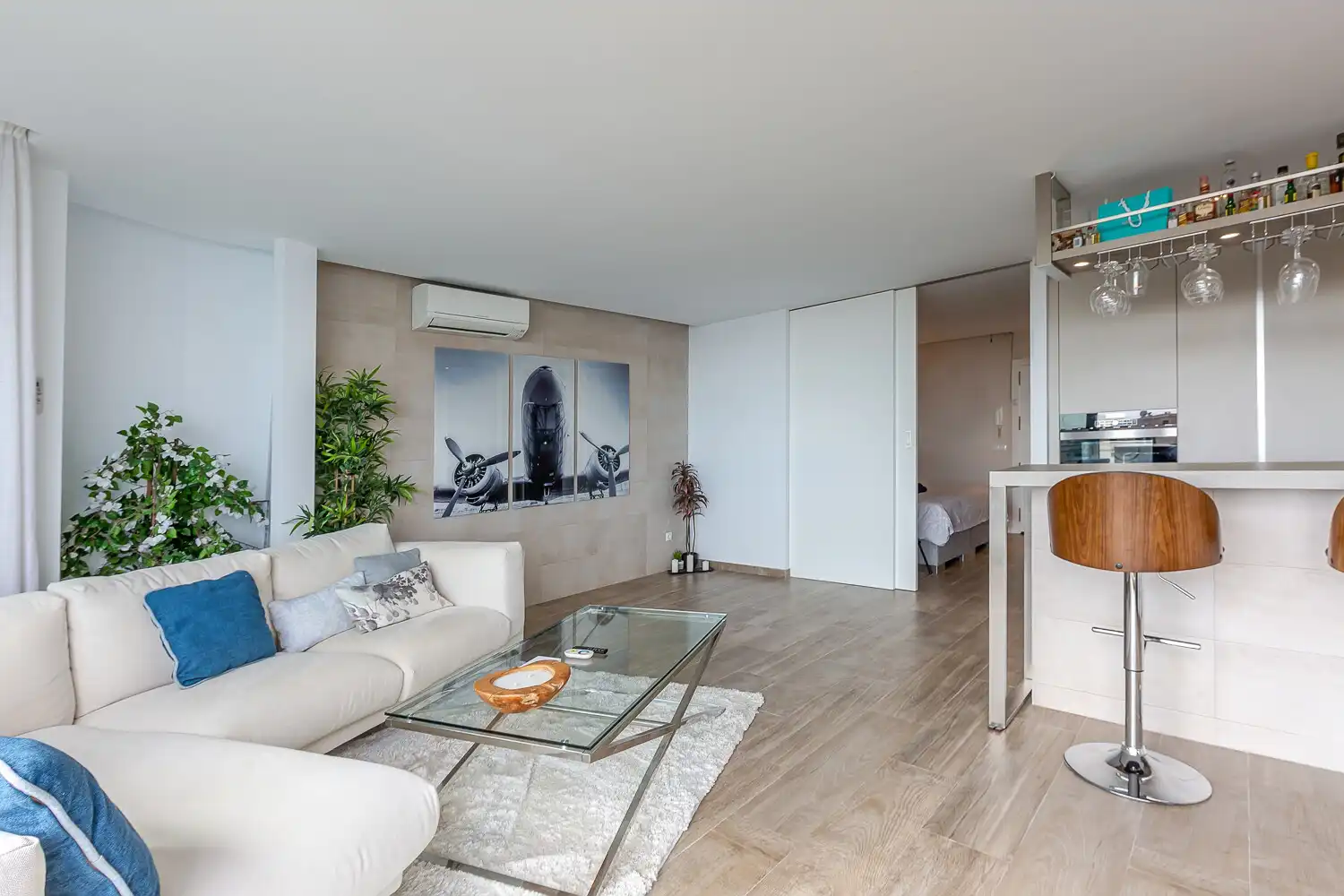 Wohnzimmer von Wohnungen zum Verkauf in  Palma de Mallorca