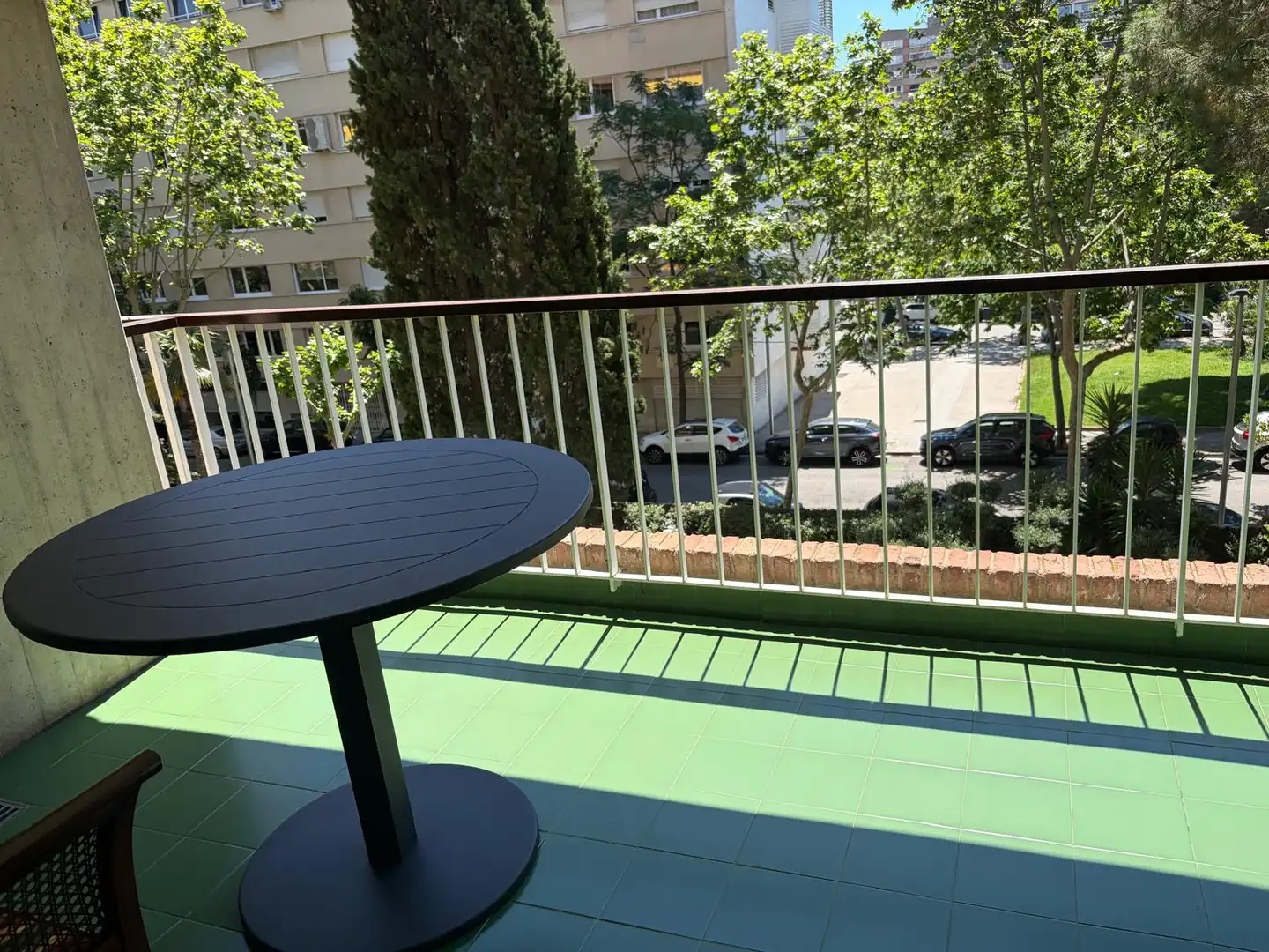 Terraza de Piso de alquiler en Barcelona con Aire acondicionado, Calefacción y Jardín privado