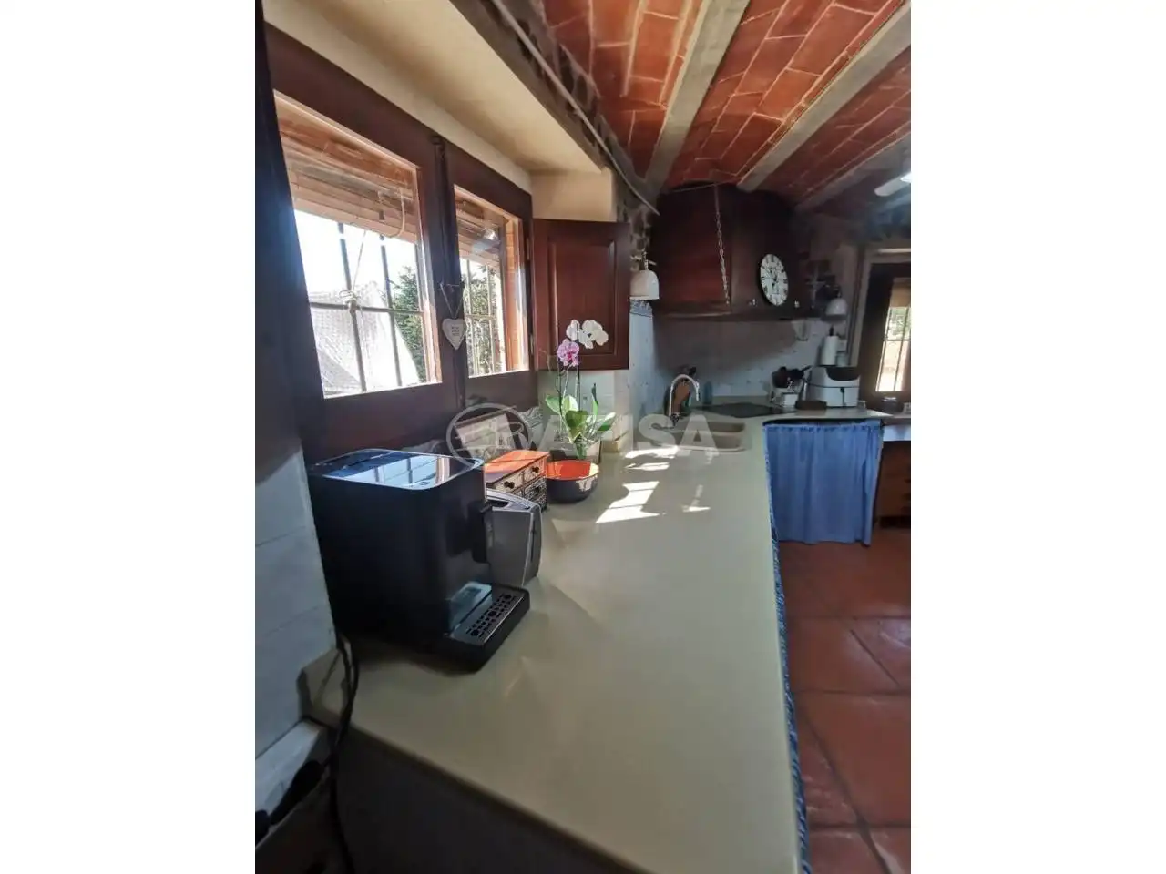 Cocina de Finca rústica en venta en Brunyola i Sant Martí Sapresa con Calefacción y Jardín privado