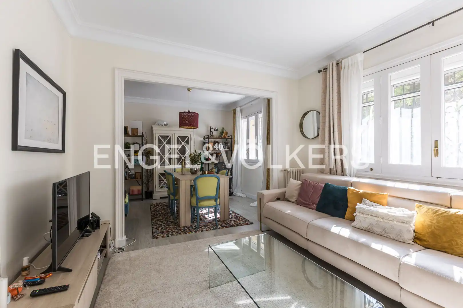 Sala de estar de Piso en venta en Barrio de Salamanca