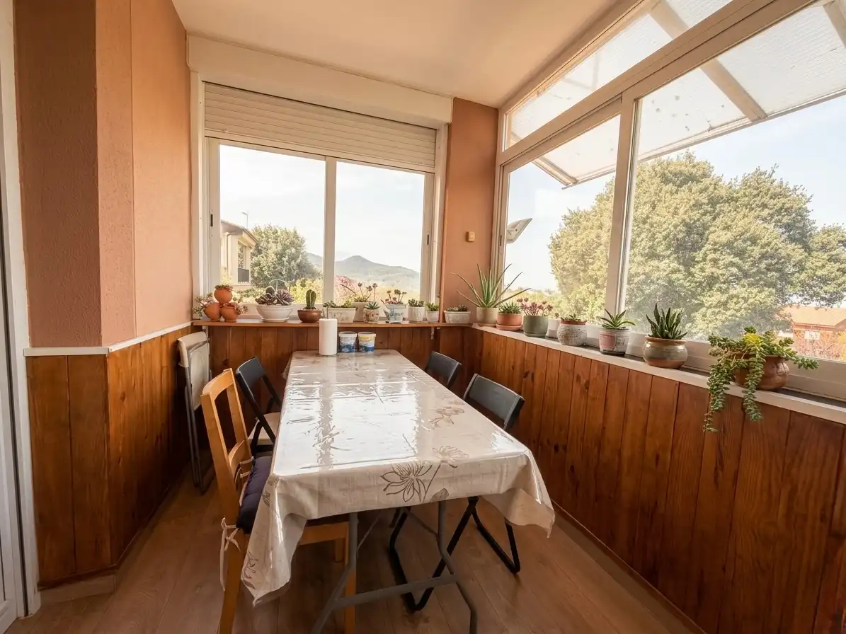 Dining room of Houses for sale in El Espinar  with Heating, Private garden and Terrace