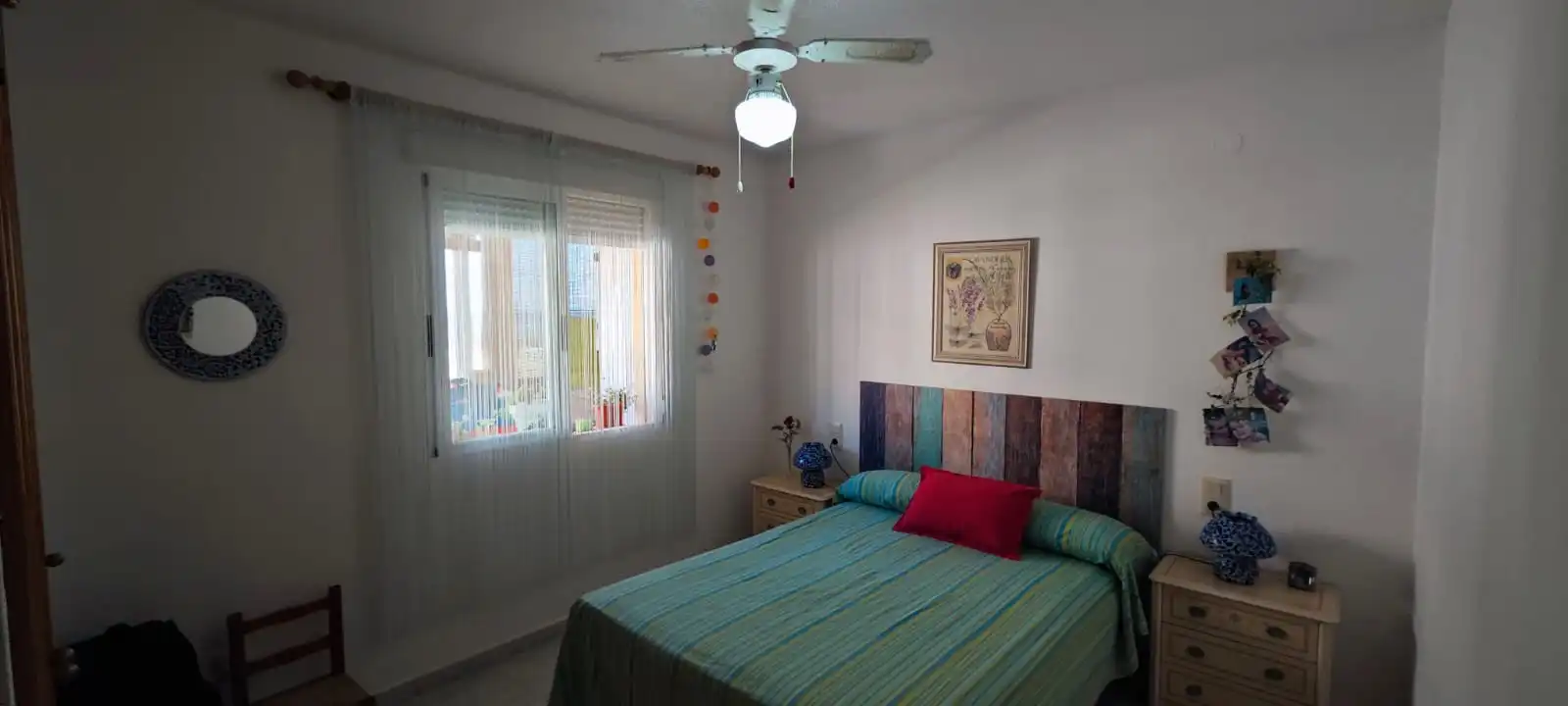 Bedroom of Apartments for rent in Dénia  with Air Conditioner, Heating and Terrace