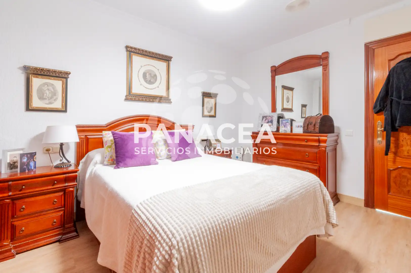 Bedroom of Flat for sale in Roquetas de Mar  with Air Conditioner, Furnished and Oven