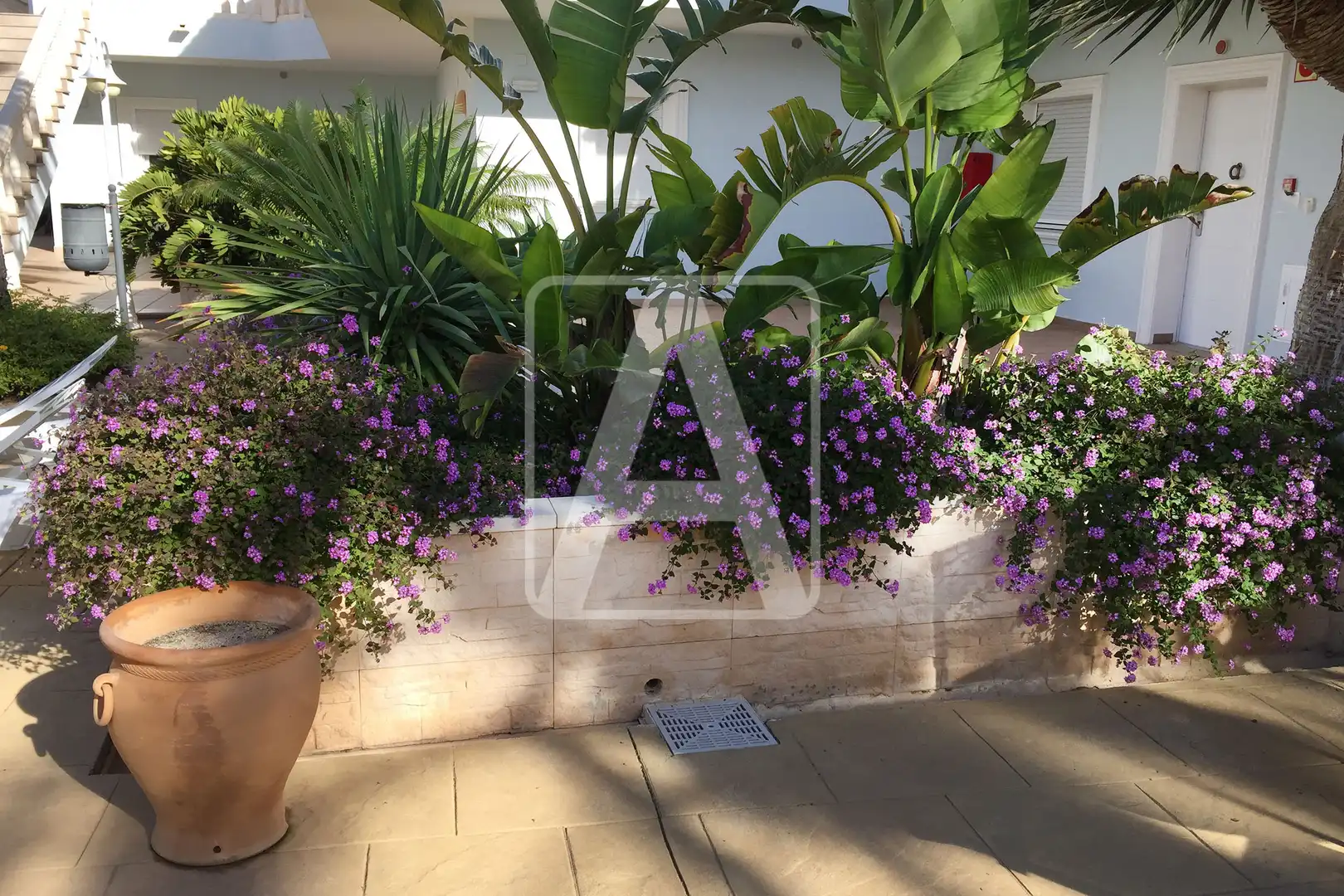 Terrassa de Apartament en venda en Benissa amb Aire condicionat, Calefacció i Jardí privat