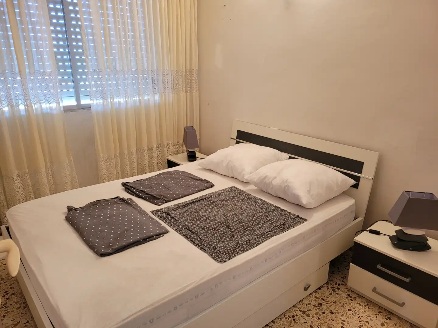 Schlafzimmer von Wohnungen zur Miete in Xeraco mit Terrasse, Möbliert und Ofen