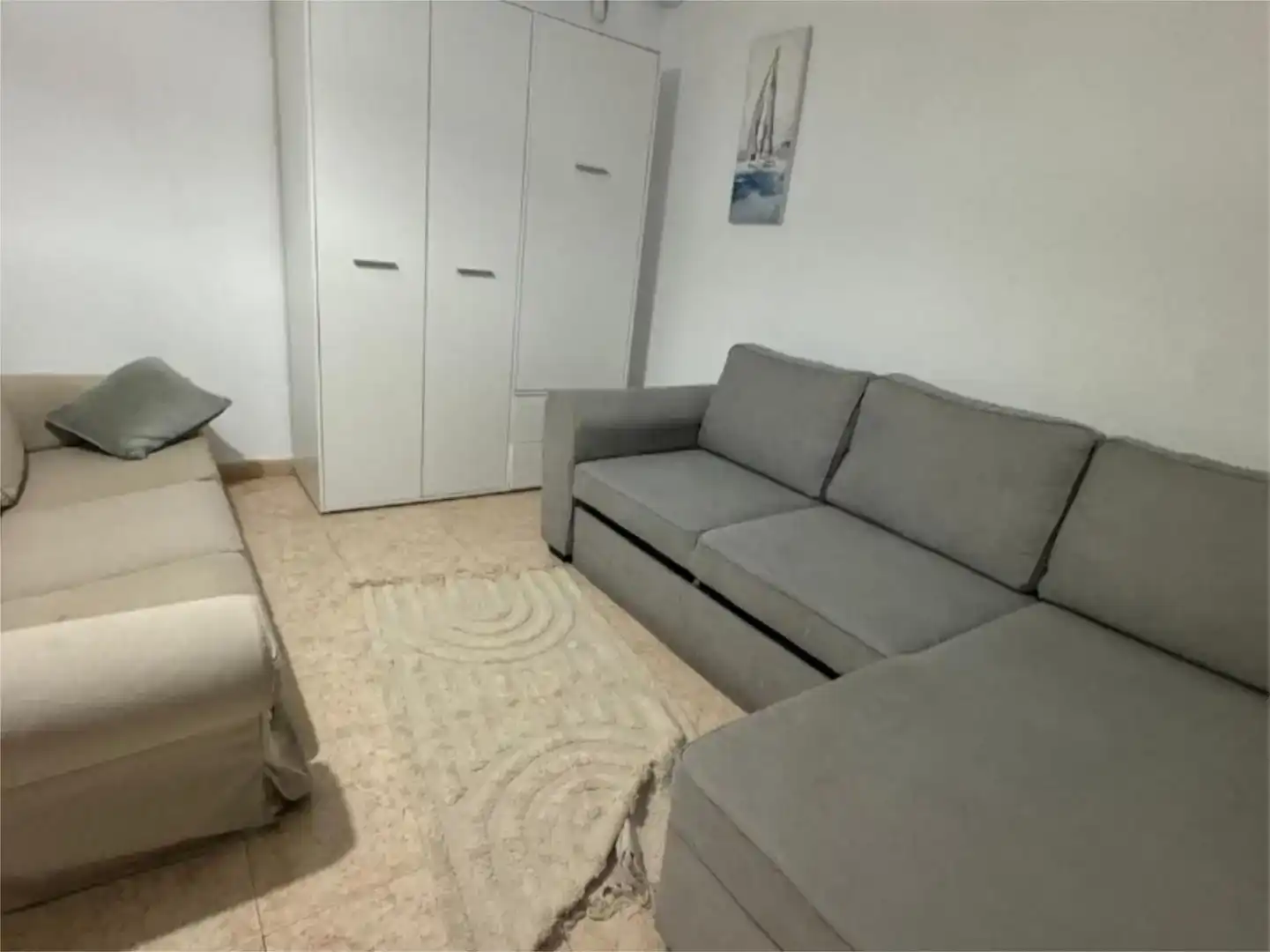 Wohnzimmer von Wohnung zur untervermieten in Torrevieja mit Schwimmbad, Möbliert und Balkon