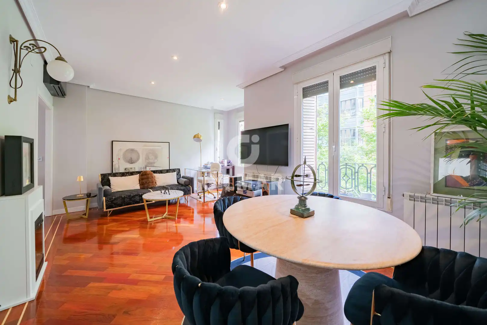 Sala de estar de Piso en venta en Madrid con Calefacción y Balcón