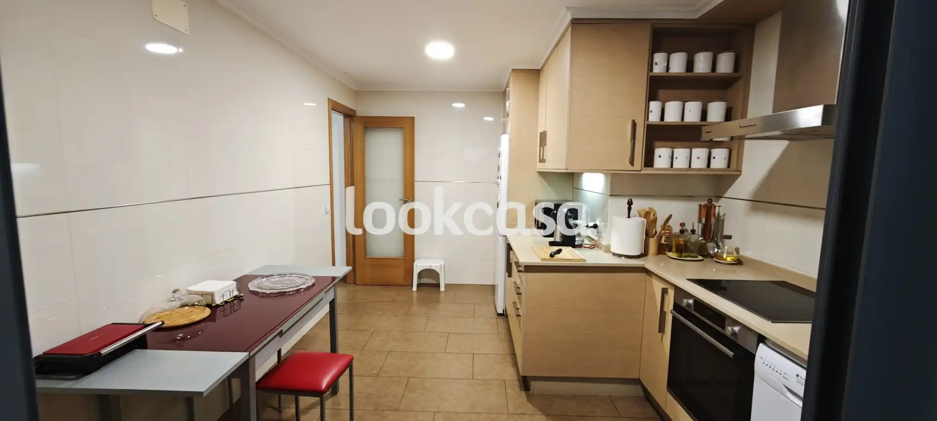 Kitchen of Flat for sale in Sanxenxo  with Heating, Parquet flooring and Terrace