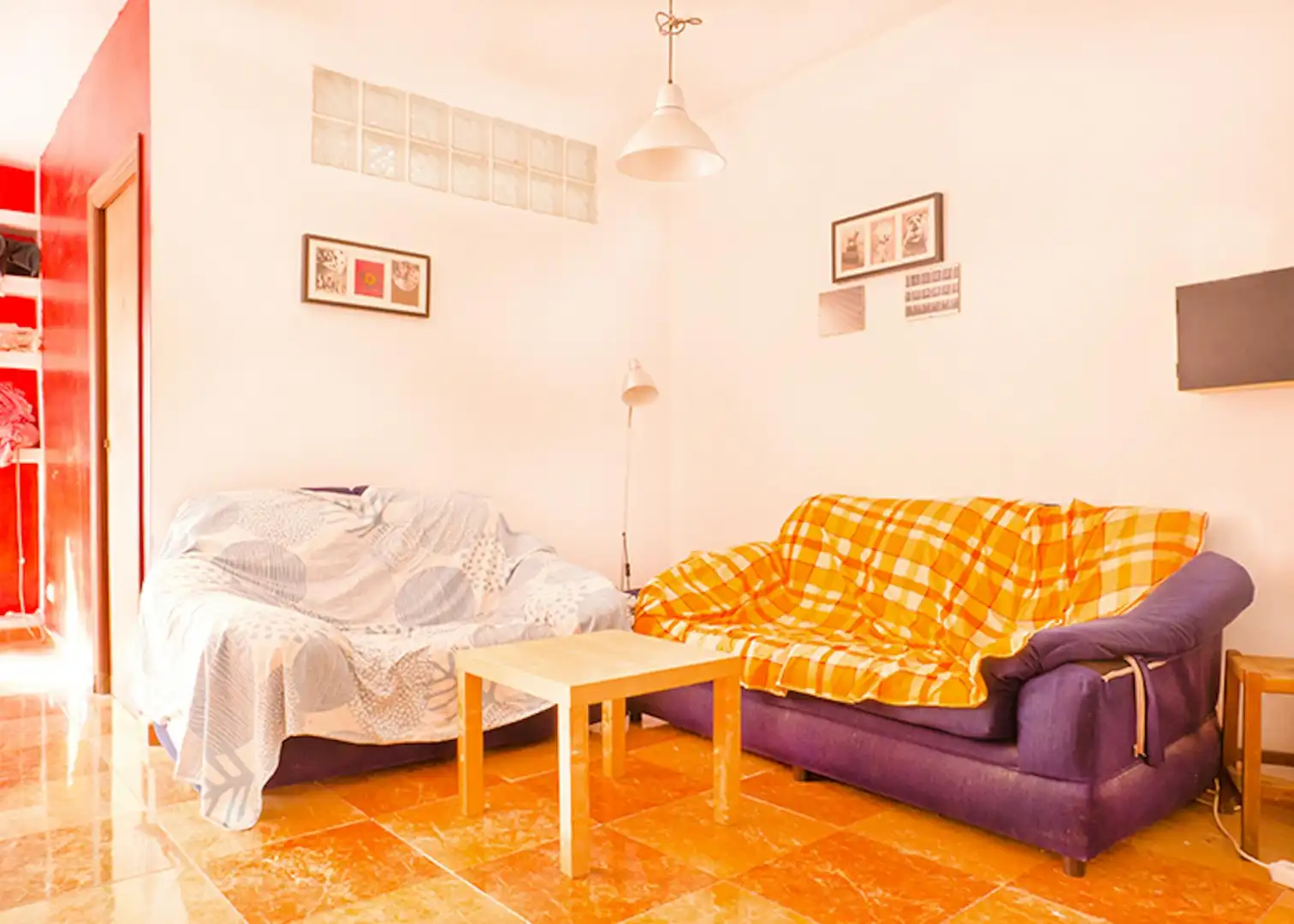 Habitación de Piso para compartir en Sevilla con Aire acondicionado, Amueblado y Lavadora