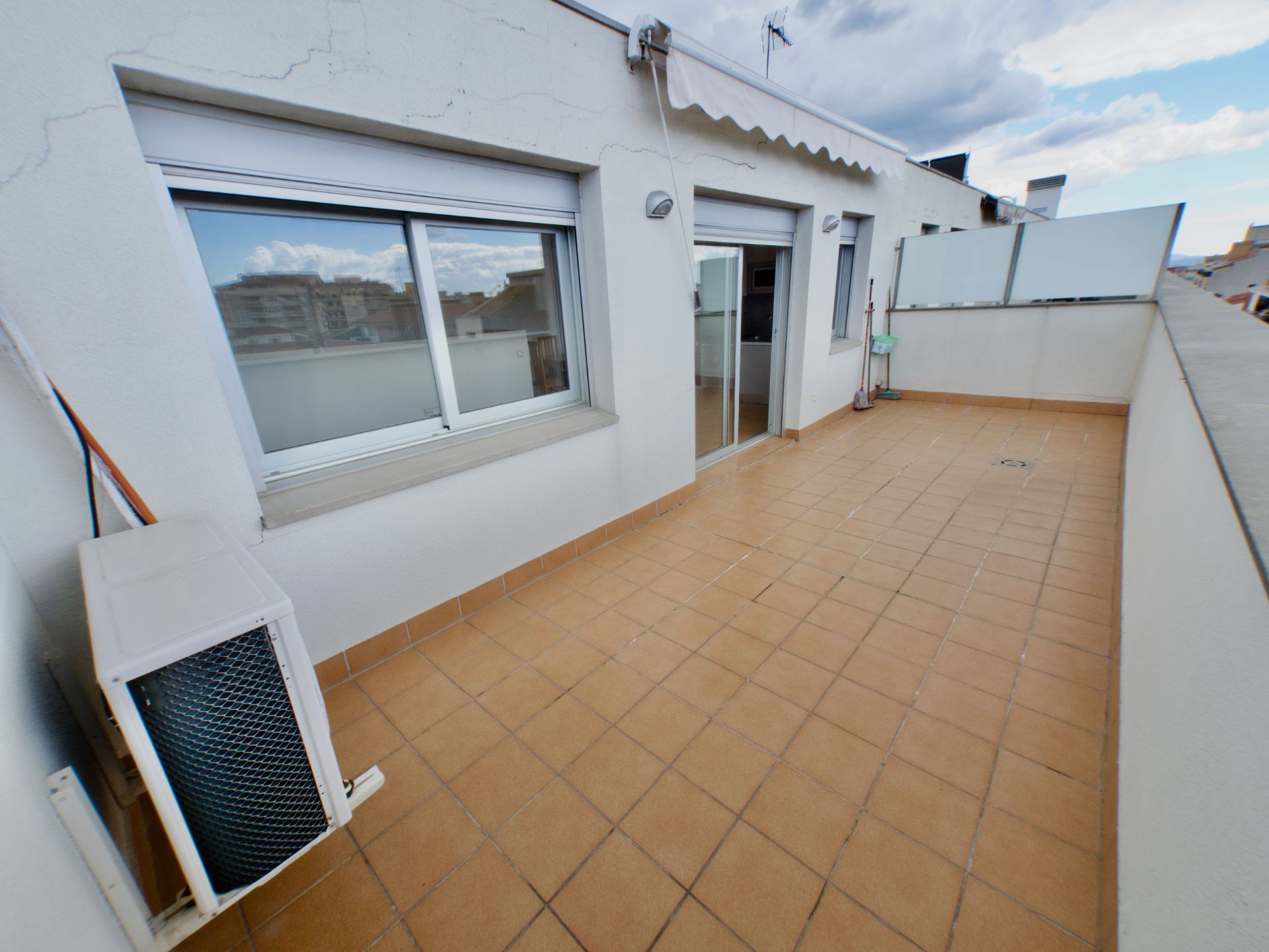 Terrace of Attic for sale in Terrassa  with Air Conditioner, Heating and Parquet flooring