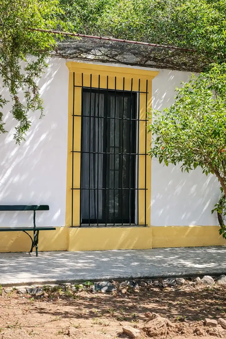 Vista exterior de Finca rústica en venda en Badajoz amb Jardí privat, Terrassa i Piscina