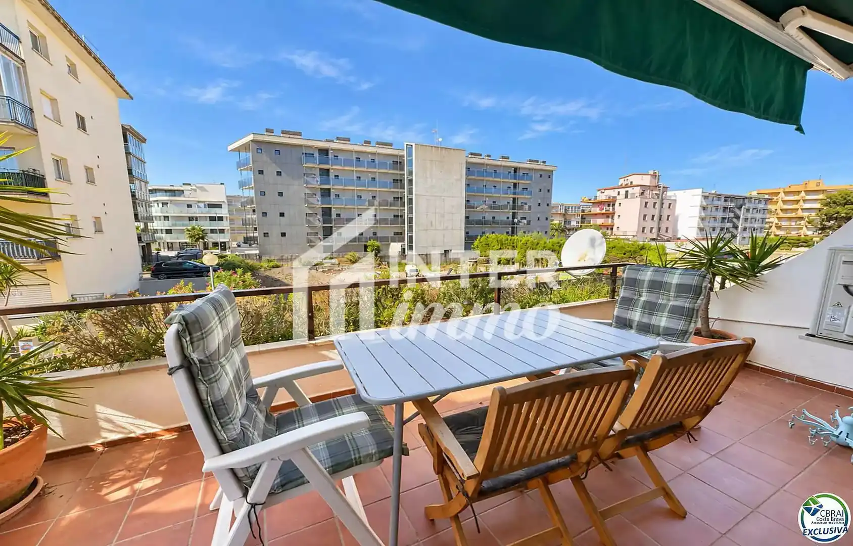 Terrace of Study for sale in Roses  with Air Conditioner, Terrace and Furnished