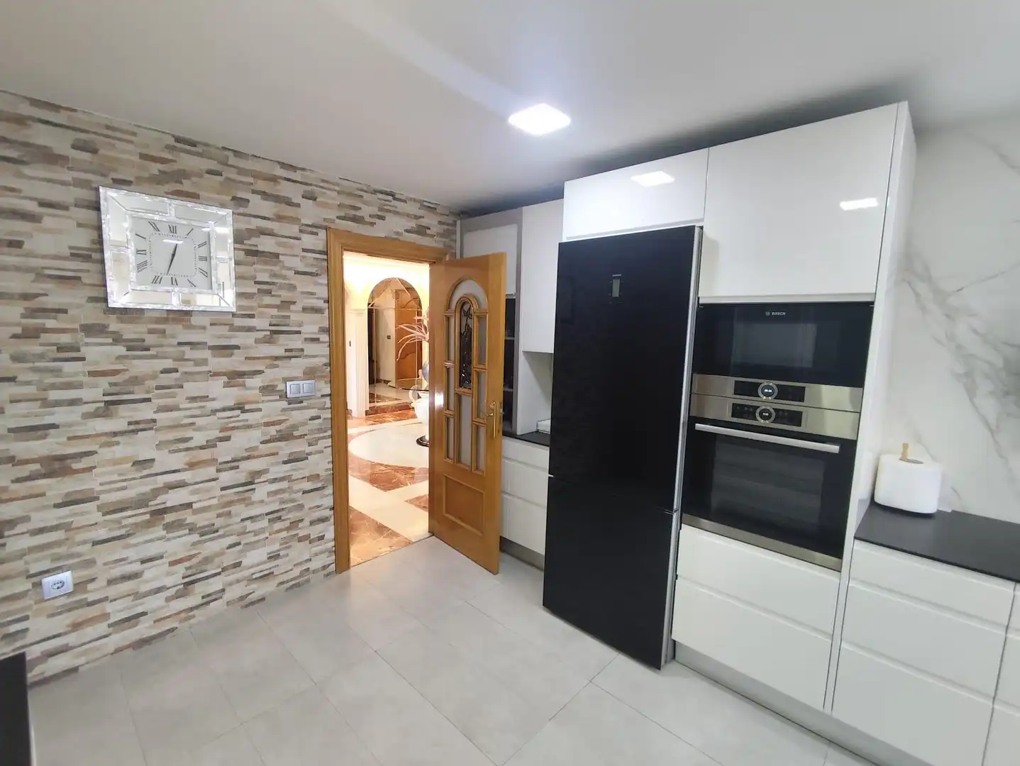 Cocina de Casa o chalet en venta en Murcia con Aire acondicionado, Jardín privado y Terraza