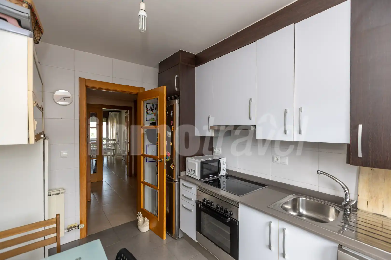 Cocina de Ático en venta en Poio con Calefacción, Parquet y Terraza