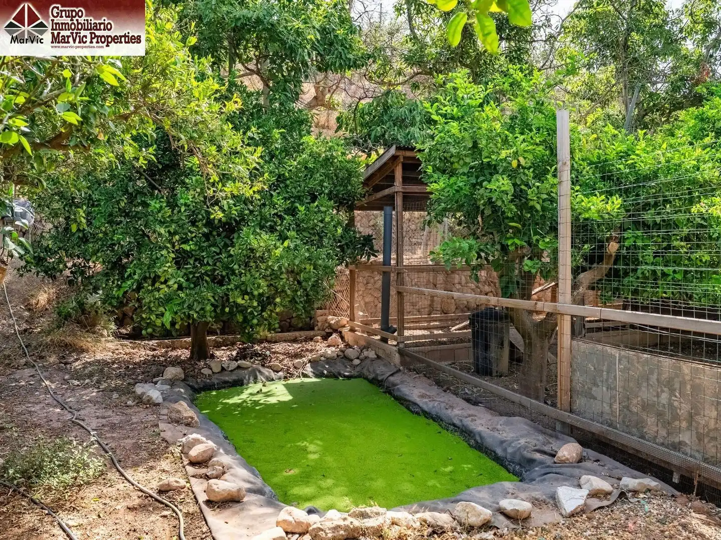 Jardí de Apartament en venda en Callosa d'en Sarrià amb Aire condicionat, Jardí privat i Moblat