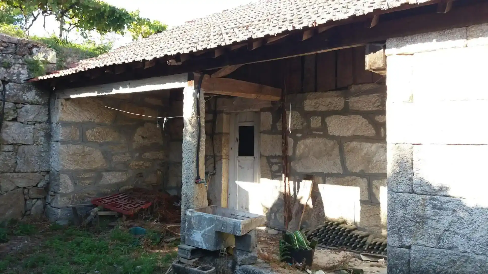 Vista exterior de Finca rústica en venda en As Neves  