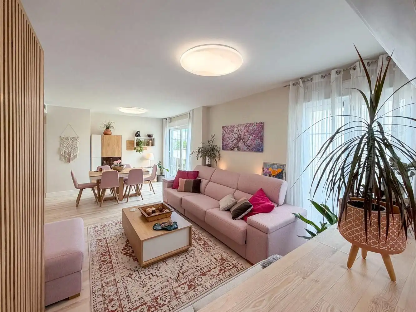 Wohnzimmer von Dachboden zum Verkauf in Illescas mit Klimaanlage, Heizung und Terrasse
