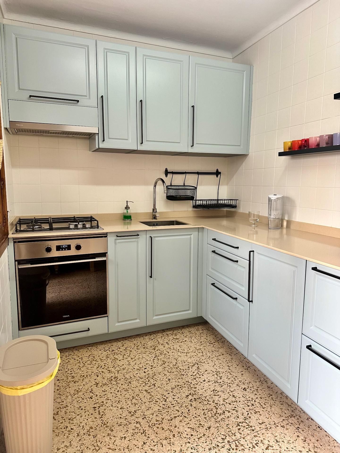 Cuina de Pis en venda en  Palma de Mallorca amb Terrassa, Moblat i Balcó