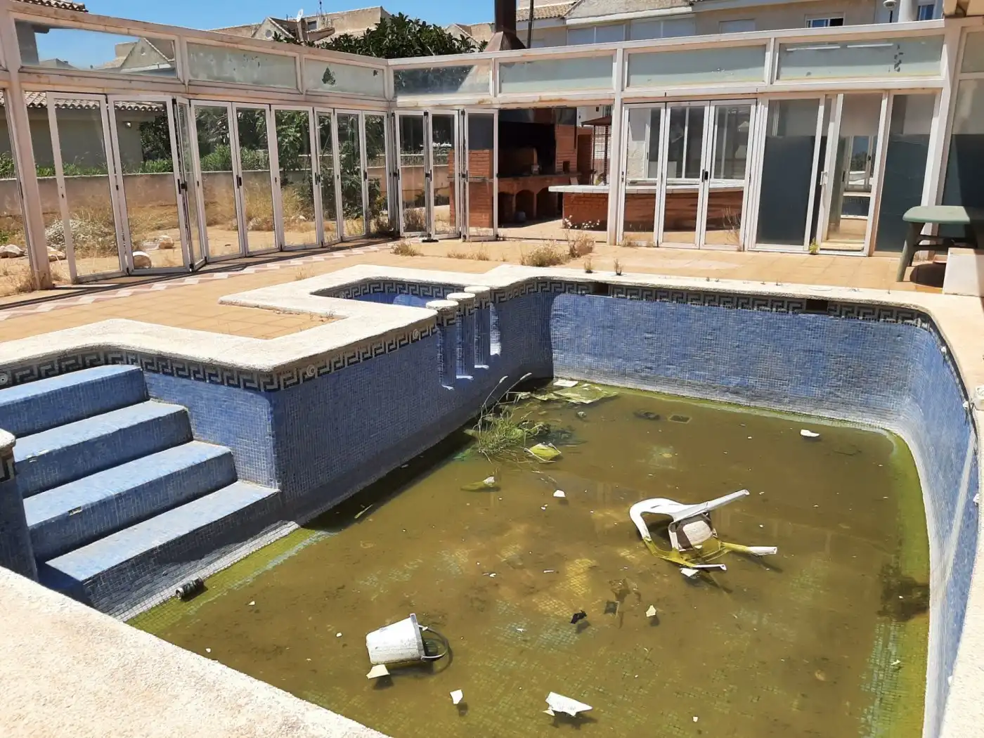 Swimming pool of Houses for sale in La Nucia  with Private garden, Terrace and Furnished