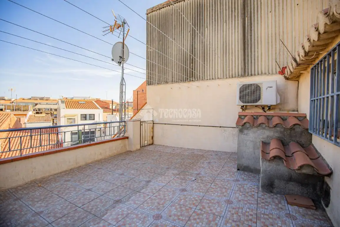 Terrassa de Casa adosada en venda en Terrassa amb Aire condicionat, Calefacció i Terrassa